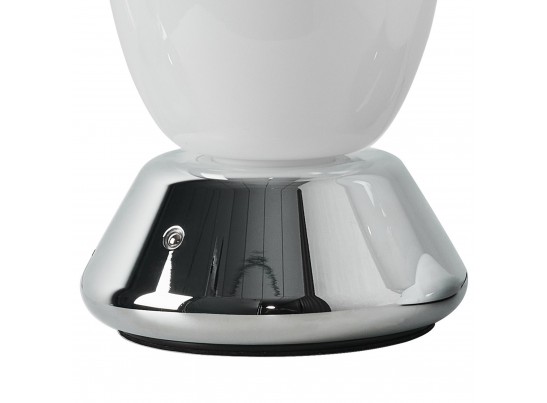 Настольная лампа диммируемая 10W 3000K матовый/хром Uovo III Lightstar 807914 в Каменске-Уральском