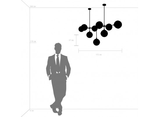 Люстра потолочная Globo Lightstar 813191 в Каменске-Уральском