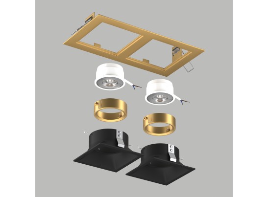 Комплект со светильником Domino Lightstar D5230707GMOD в Каменске-Уральском