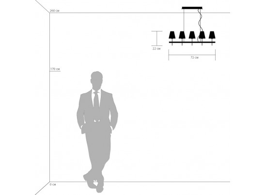 Люстра подвесная Diafano Lightstar 758107 в Каменске-Уральском