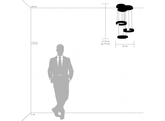 Подвес Unitario Lightstar 763337 в Каменске-Уральском