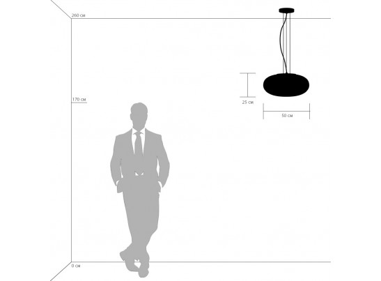 Люстра подвесная Meringe Lightstar 801040 в Каменске-Уральском