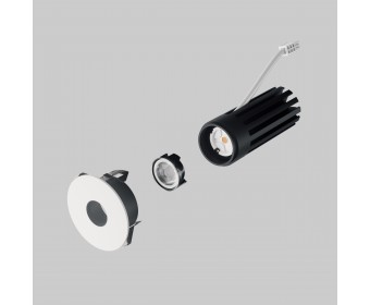 Светильник светодиодный встраиваемый высокого качества света с низким уровнем дискомфорта Spira Slim Lightstar 074326