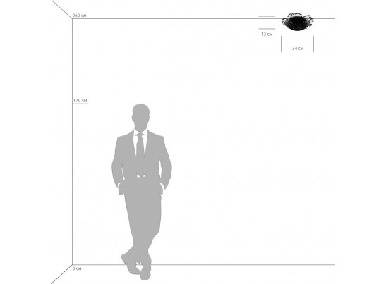 Плафон потолочный Murano Lightstar 601030 в Каменске-Уральском