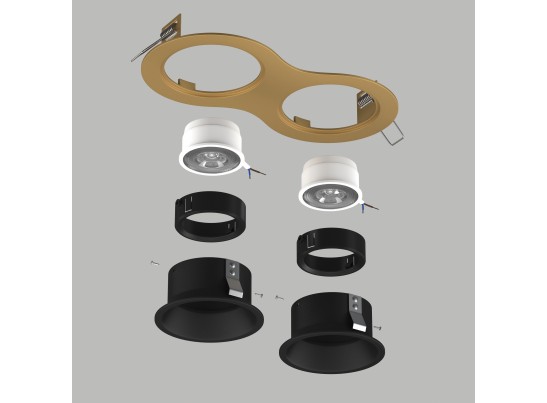 Комплект со светильником Domino Lightstar D6230707BMOD в Каменске-Уральском