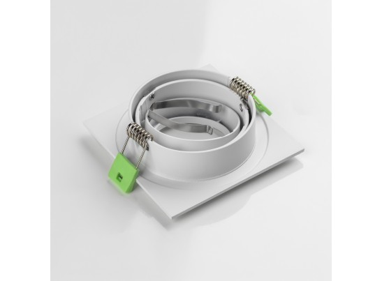 Светильник встраиваемый MR16/GU10 max 1x12Вт Singo Base Lightstar 011615 в Каменске-Уральском