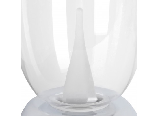 Настольная лампа диммируемая 10W 3000K прозрачный/хром Uovo III Lightstar 807904 в Каменске-Уральском