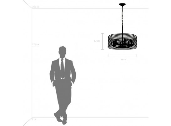 Люстра подвесная Zeta Lightstar 728063 в Каменске-Уральском