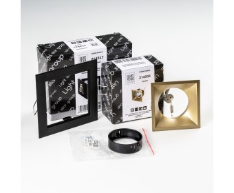 Комплект со светильником Domino Lightstar D51703BMOD