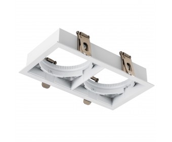 Рамка двойная квадратная встраиваемая для светодиодных модулей 0750xx STELLA Lightstar 075226