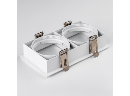 Рамка двойная квадратная встраиваемая для светодиодных модулей 0750xx STELLA Lightstar 075226 в Каменске-Уральском