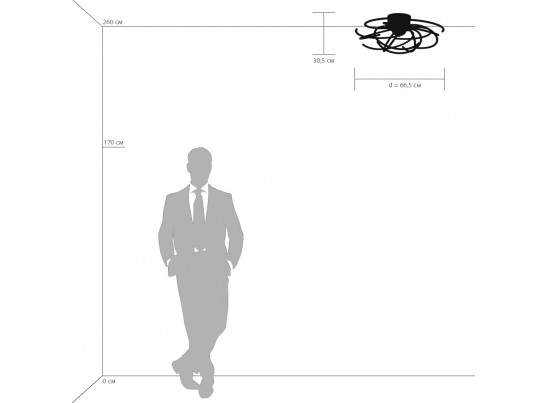 Люстра потолочная Ciclone Lightstar 748094 в Каменске-Уральском