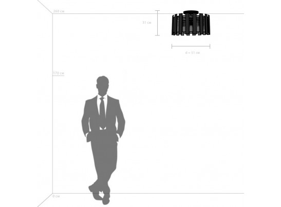 Люстра потолочная Agave Lightstar 712054 в Каменске-Уральском