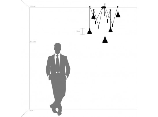Подвес Acrobata Lightstar 761054 в Каменске-Уральском