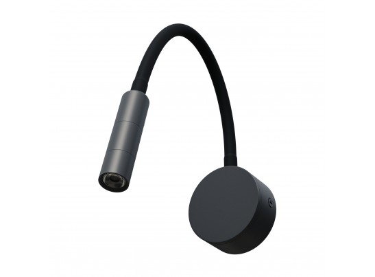 Бра 3W 145LM 3000K, черный Omega Lightstar 200137 в Каменске-Уральском