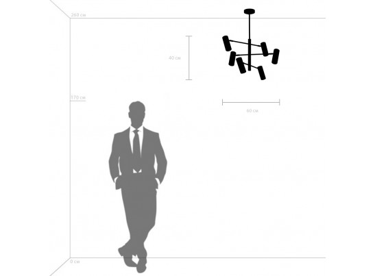 Люстра потолочная Roma Lightstar 718267 в Каменске-Уральском