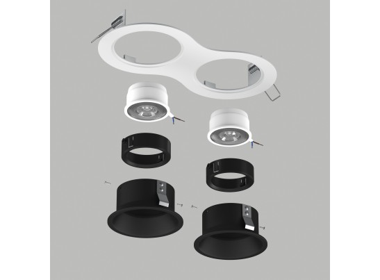 Комплект со светильником Domino Lightstar D6260707BMOD в Каменске-Уральском