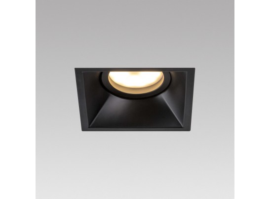 Комплект из светильника и рамки DOMINO QUAD MR16 ЧЁРНЫЙ в Каменске-Уральском