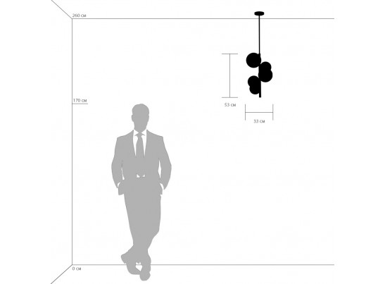 Люстра потолочная Croco Lightstar 815053 в Каменске-Уральском