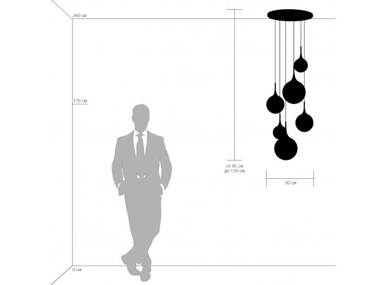 Подвес Globo Lightstar 813062 в Каменске-Уральском