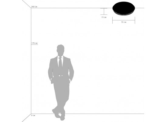 Плафон потолочный Onda Lightstar 741074 в Каменске-Уральском