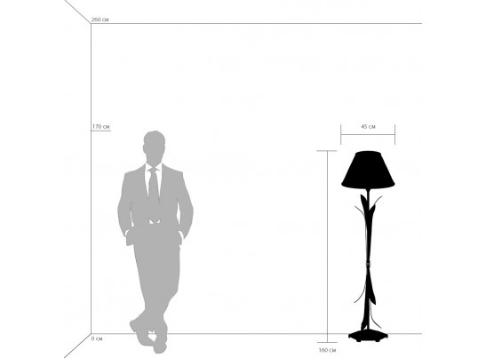 Торшер Antique Lightstar 783711 в Каменске-Уральском