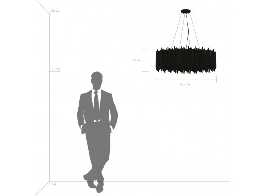 Люстра подвесная Savona Lightstar 816202 в Каменске-Уральском
