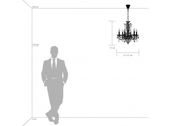 Люстра подвесная Schon Osgona 790062 в Каменске-Уральском