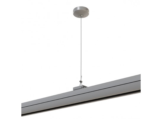 Подвес универсальный трековый 5 м для однофазных и трехфазных треков Barra Lightstar 504199 в Каменске-Уральском