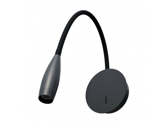 Бра 3W 160LM 3000K, черный Omega Lightstar 200337 в Каменске-Уральском