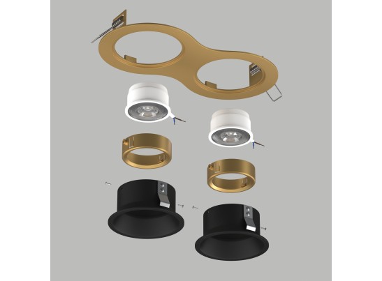 Комплект со светильником Domino Lightstar D6230707GMOD в Каменске-Уральском