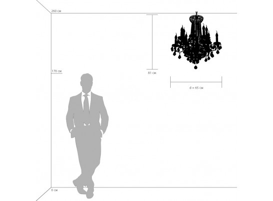 Люстра подвесная Classic Osgona 700162 в Каменске-Уральском