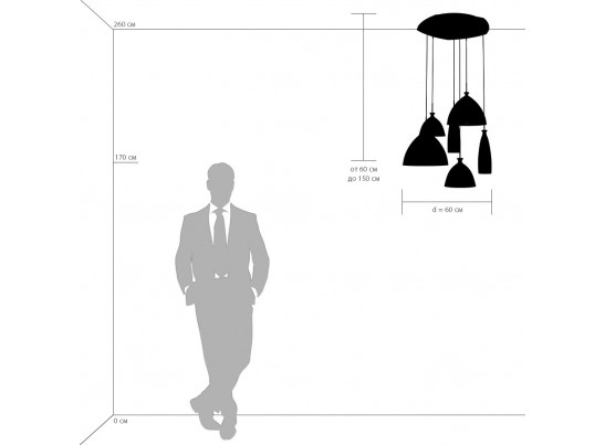 Подвес Agola Lightstar 810160 в Каменске-Уральском
