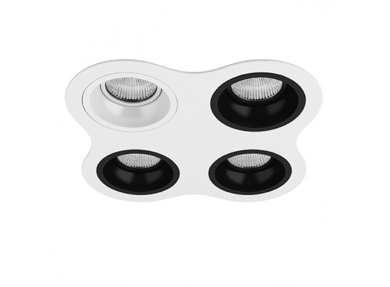 Комплект из светильников и рамки DOMINO Domino Lightstar D64606070707 в Каменске-Уральском