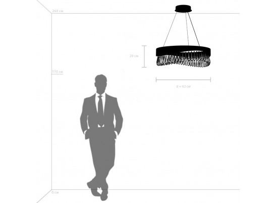 Люстра подвесная Helio Lightstar 703163 в Каменске-Уральском