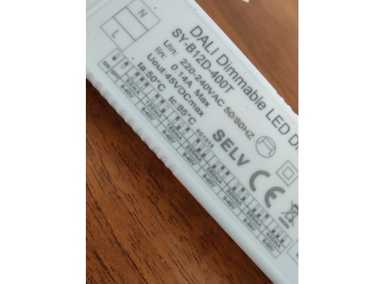 Драйвер DALI диммируемый д/модулей 07507х/07509х 7-12W Lightstar Lightstar 425040 в Каменске-Уральском