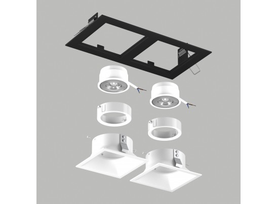 Комплект со светильником Domino Lightstar D5270606WMOD в Каменске-Уральском