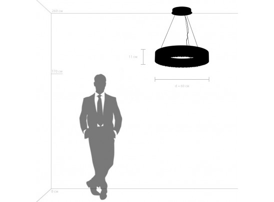 Люстра подвесная Faraone Lightstar 701161 в Каменске-Уральском