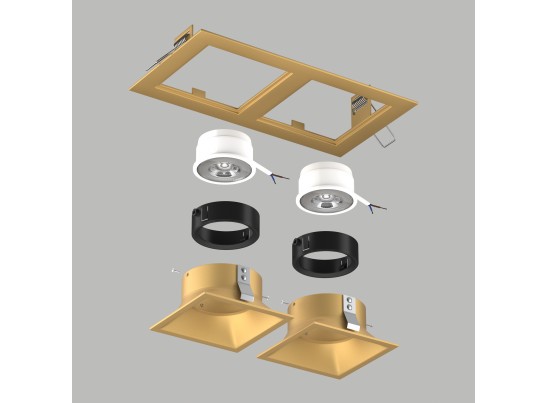 Комплект со светильником Domino Lightstar D5230303BMOD в Каменске-Уральском