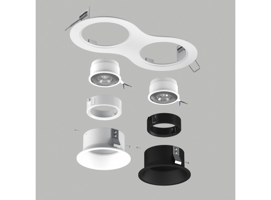 Комплект со светильником Domino Lightstar D6260607WBMOD в Каменске-Уральском