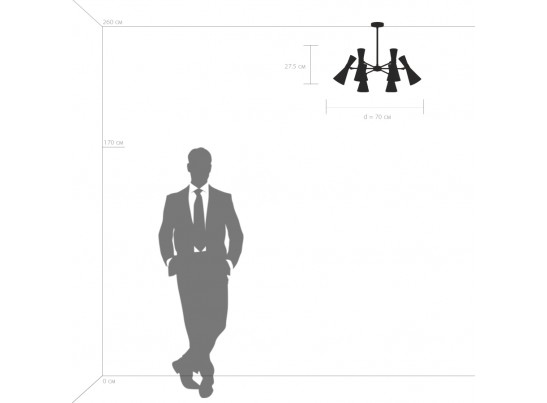 Люстра потолочная Dumo Lightstar 816061 в Каменске-Уральском