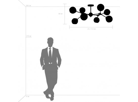 Люстра потолочная Beta Lightstar 785087 в Каменске-Уральском