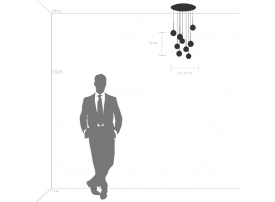 Подвес Bari Lightstar 815290 в Каменске-Уральском