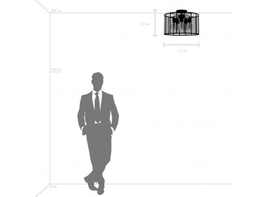 Люстра потолочная Genni Lightstar 798251 в Каменске-Уральском