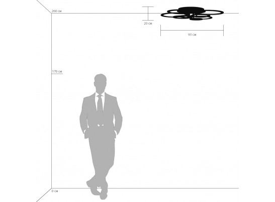 Люстра потолочная Breve Lightstar 749092 в Каменске-Уральском