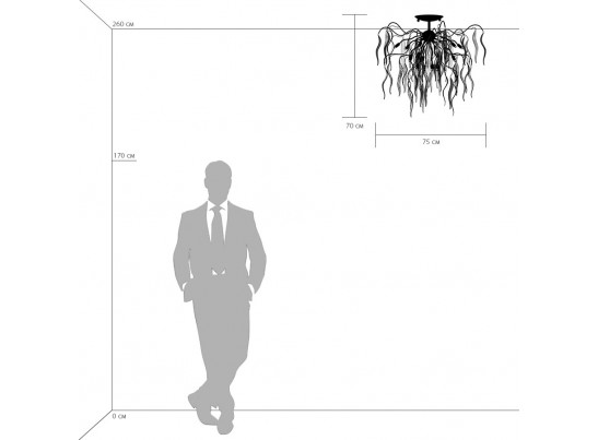 Люстра потолочная Mocco Lightstar 792124 в Каменске-Уральском