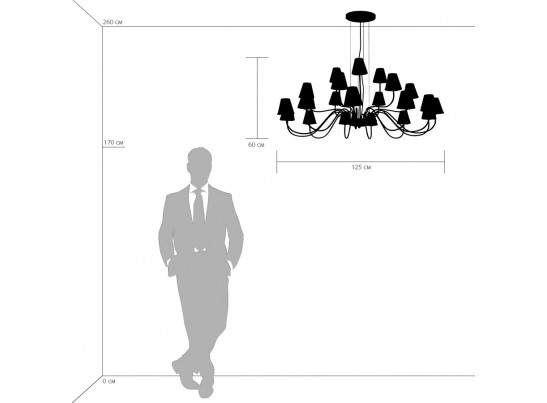 Люстра подвесная Diafano Lightstar 758214 в Каменске-Уральском