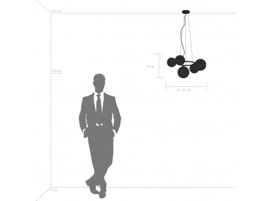 Подвес Globo Lightstar 815057 в Каменске-Уральском