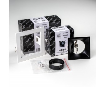 Комплект со светильником Domino Lightstar D51607BMOD