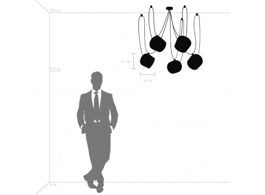 Подвес Omega Lightstar 727253 в Каменске-Уральском